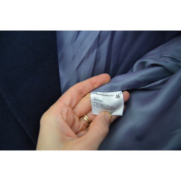 Andersson Bell Charlotte Womens Belted Wool Overcoat Size Small - Picture 8 of 8